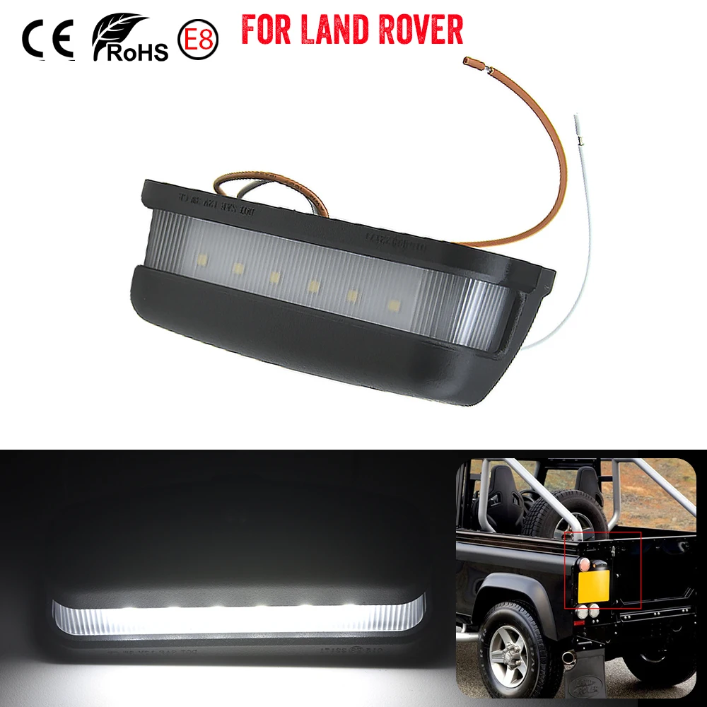 رقم الترخيص لوحة ضوء Canbus سيارة LED مصابيح الذيل الخلفي لاند روفر المدافع 90/110/130 جميع الموديلات
