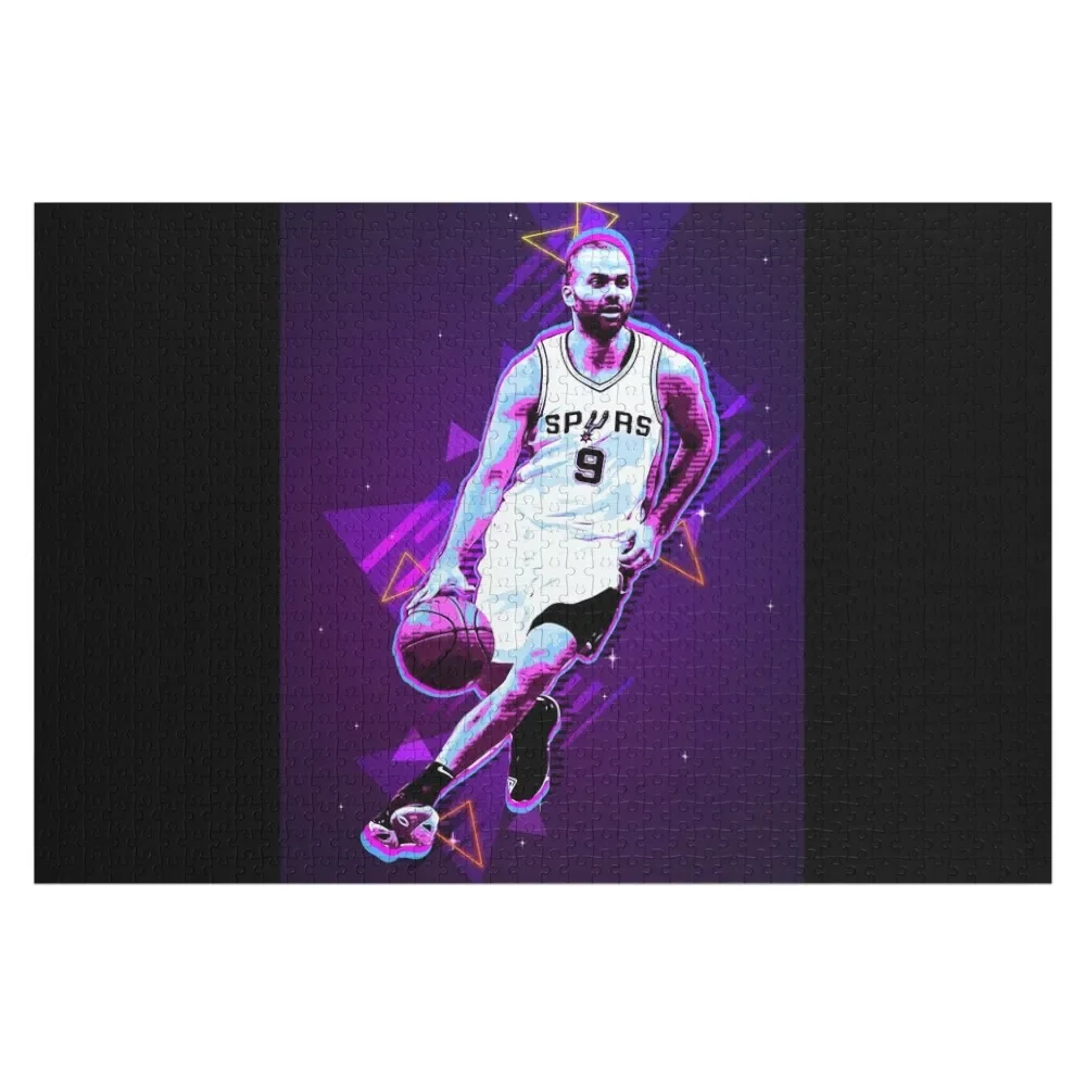 

Tony Parker Jigsaw Puzzle Customized Photo Christmas Toys Custom Kids Toy Wood Name Puzzle