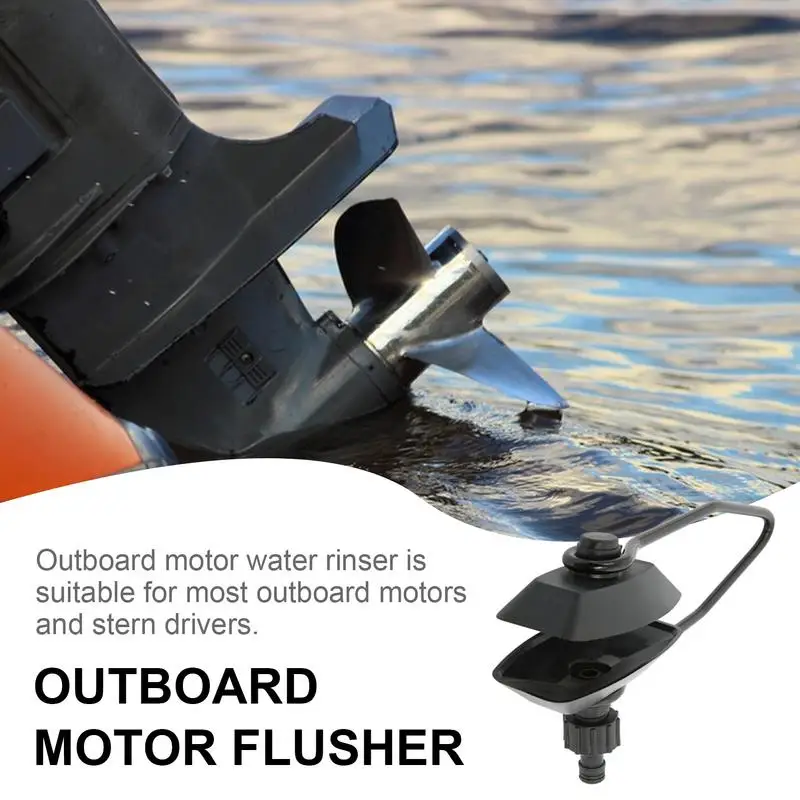 Outboard Motor Flusher Rectangular Boat Water Muffs Outboard Motor Cover Effective Outboard Water Muffs Outboard Earmuffs For