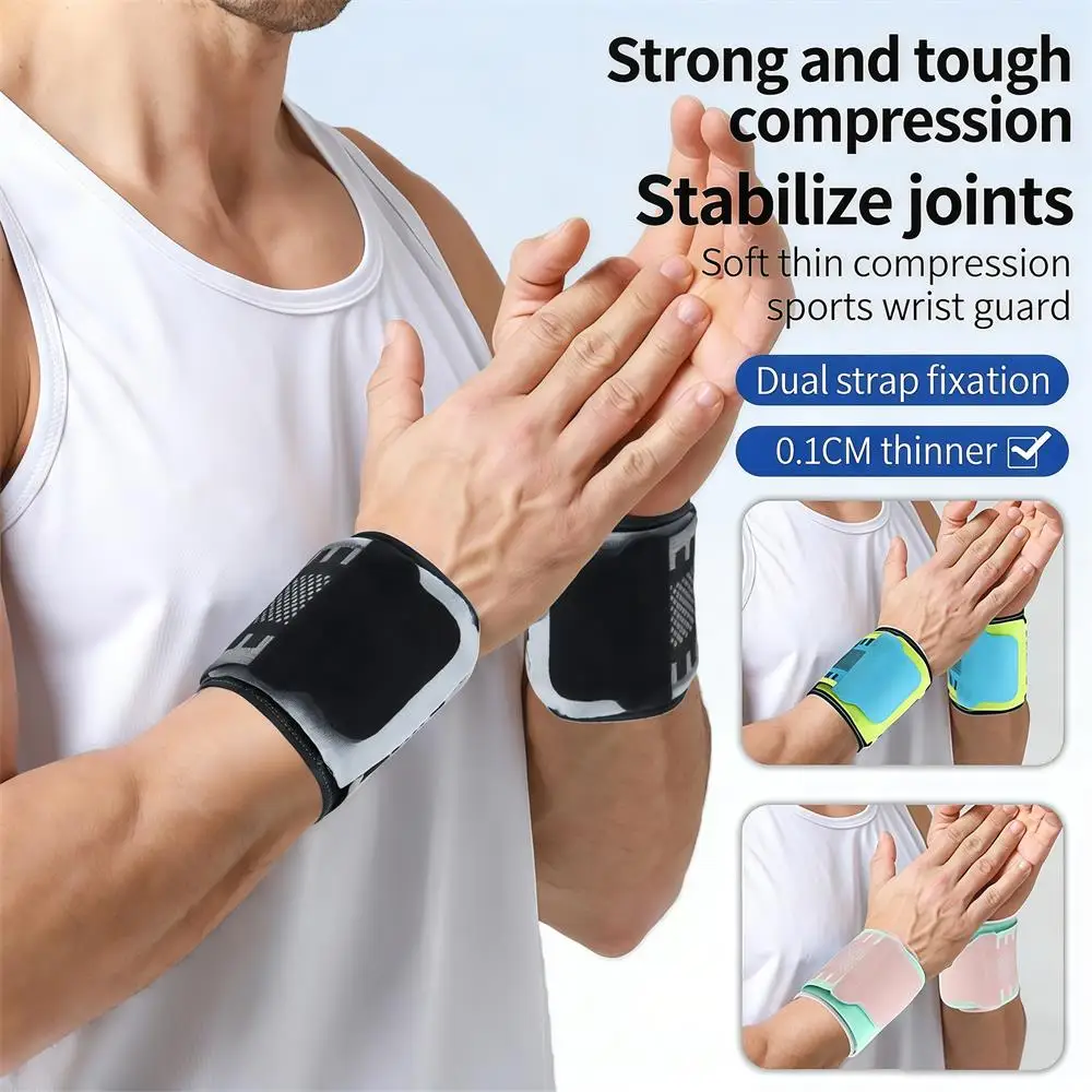 

1/2Pcs Sports Wrist Compression Strap Wrist Brace Support for Men Women Fitness,Weightlifting,Tendonitis,Carpal Tunnel Arthritis