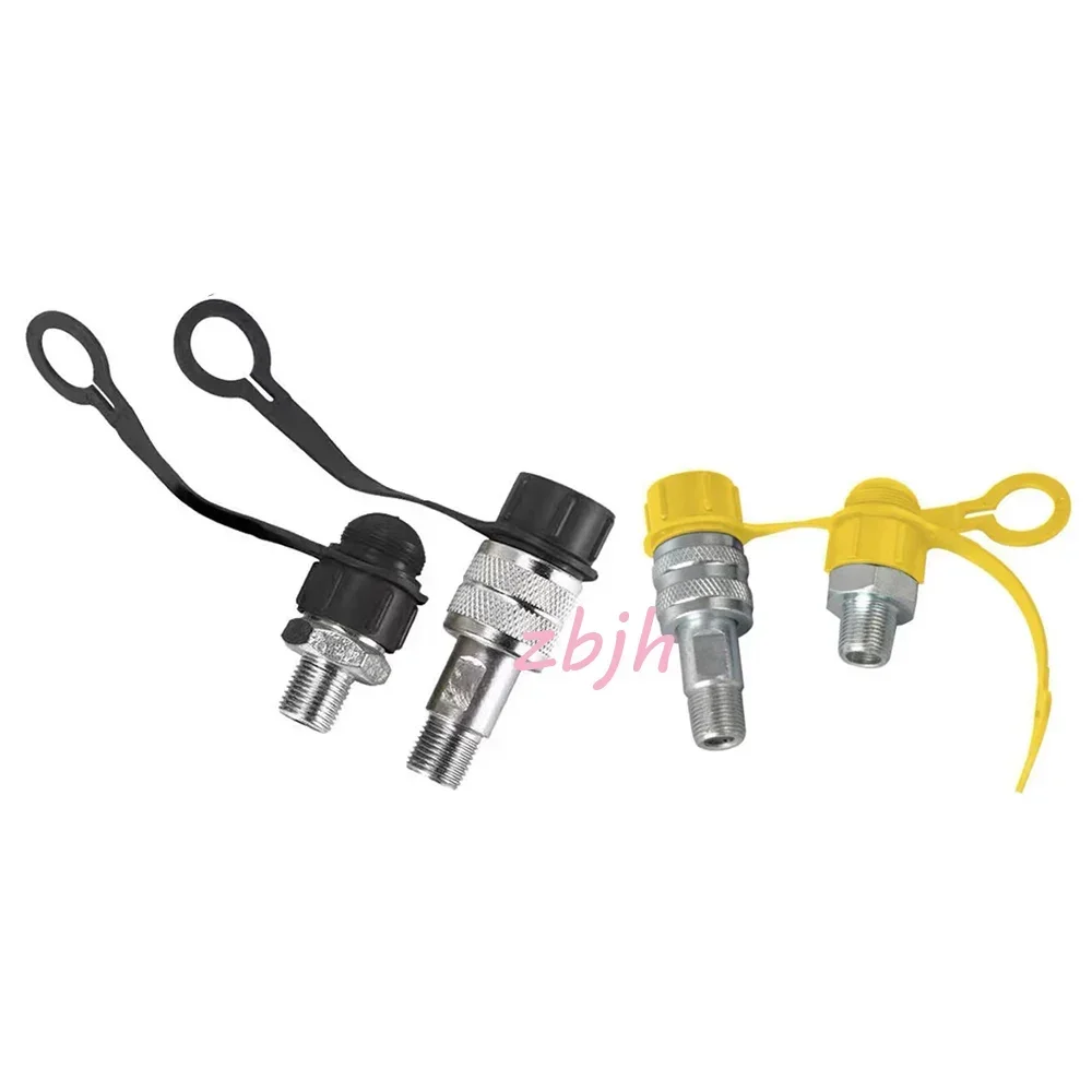 1Pcs Hydraulic tools accessories hydraulic quick couplings set zg3/8