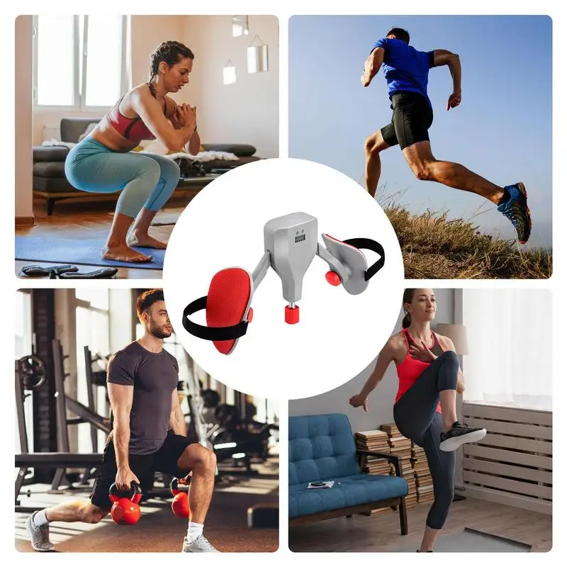 Equipamento de treino interno para adultos, Exercitador muscular multifuncional, Suprimentos para Hip Trainer, 360 Ajustável