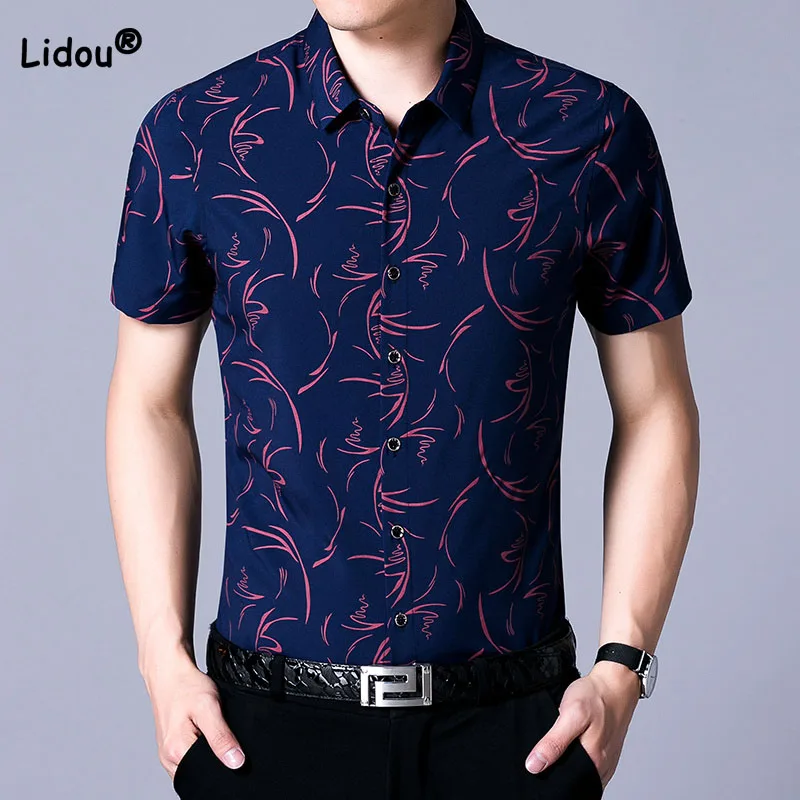 Top Grade New Designer Logo Summer Brand Mens Polo Shirts With Short Sleeve Turn Down Collar Casual Tops Fashions Men Clothing