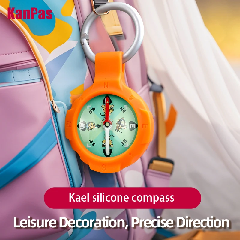 

Kanpas Kael School compass with ring / Teaching Compass for kids&Children / City Magnetic compass /Tourism compass