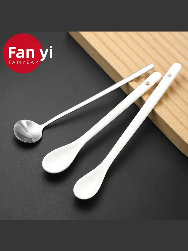 Cuchara agitadora de mango largo Ap70, cuchara para condimentos, cuchara para café, cuchara para sopa, cuchara para postre, cuchara para yogur, utensilios de cocina