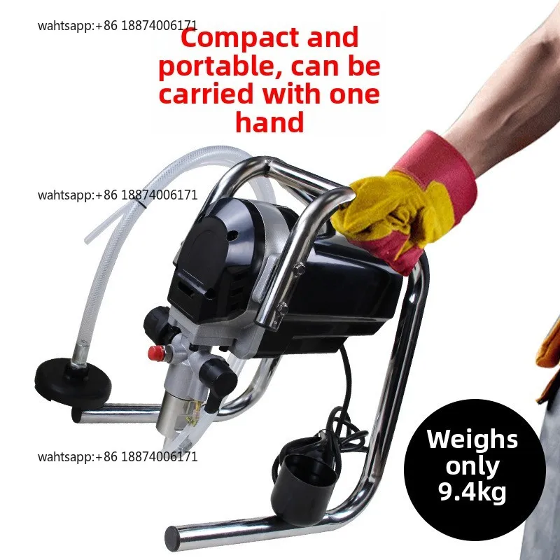 Factory direct sales small household DIY electric latex paint airless spraying machine foreign trade export spraying machine
