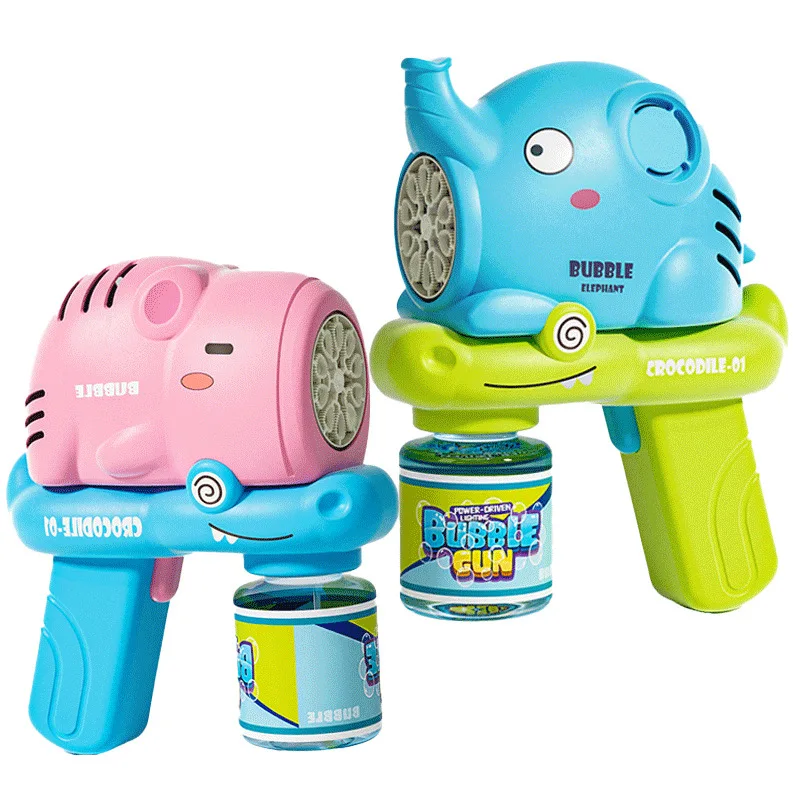 

Cross-border Kapibara bubble machine toy bubble blowing gun handheld electric children's toy bubble machine