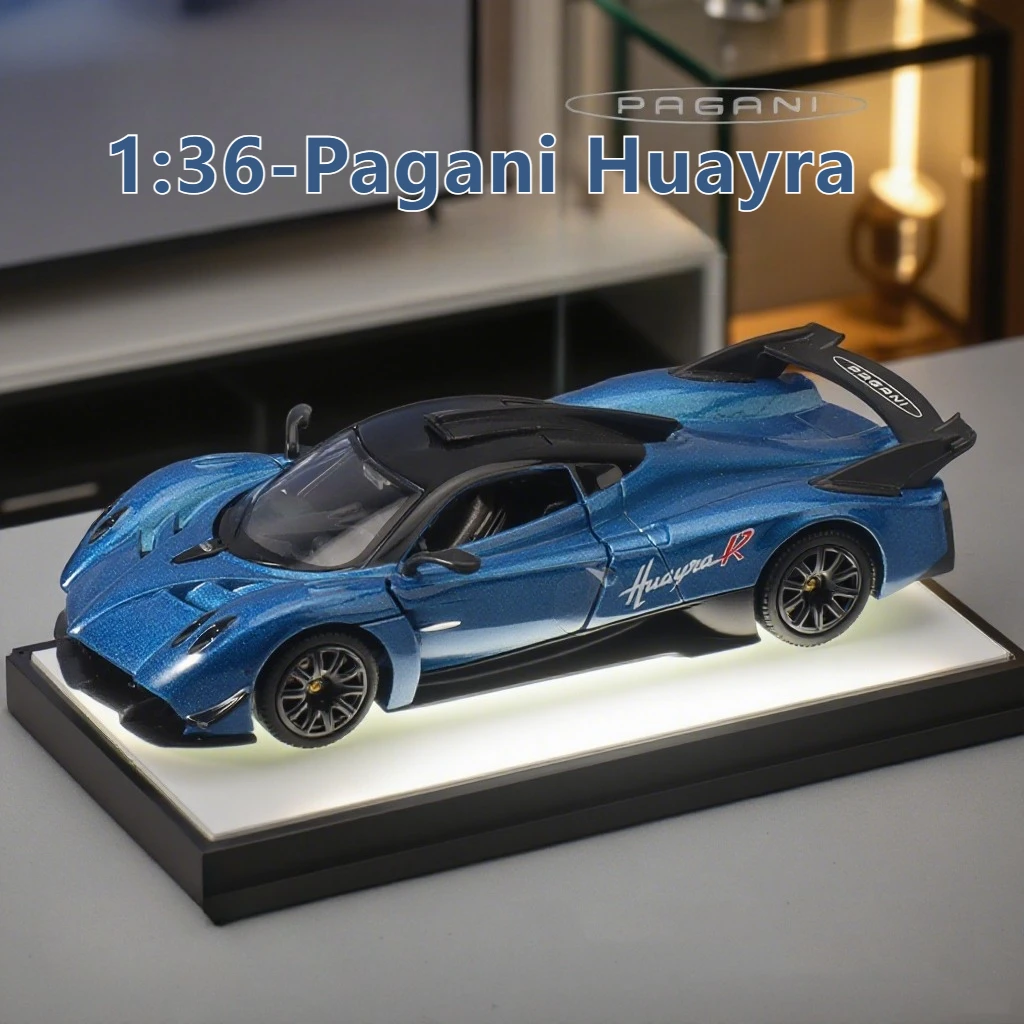 

1:36 Pagani Huayra Zonda Utopia Cruiser Alloy Mini Car Model Racing Metal Toy Sports Simulation Collection Pull Back Kid Gifts