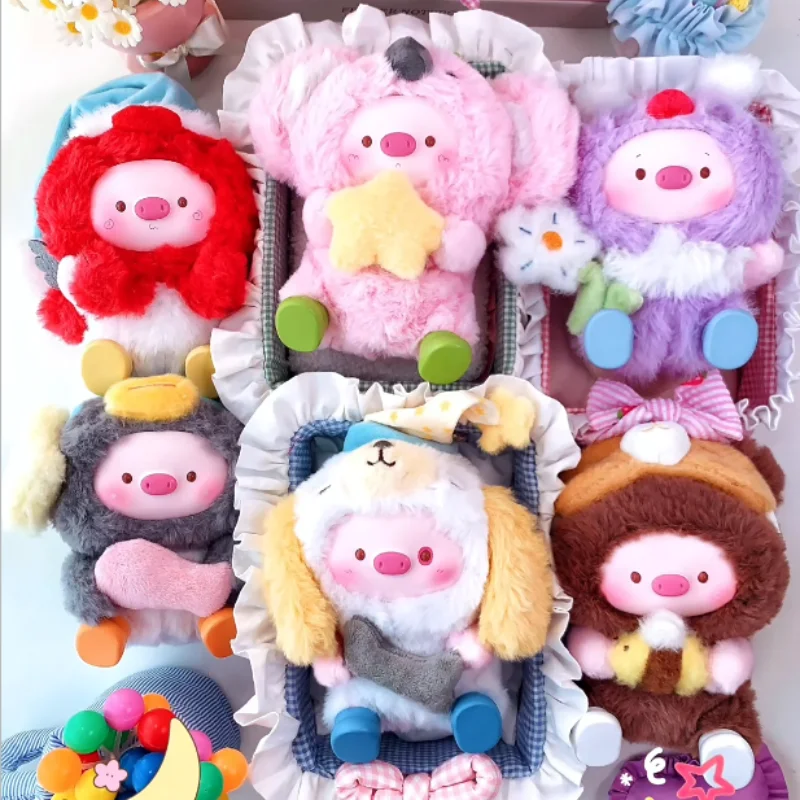 

Genuine Geegeepig Sleep Cap Lullaby Series Blind Boxes Rendy Plush Sleep Ornaments Birthday Gifts For Girls Trendy Toys Figure