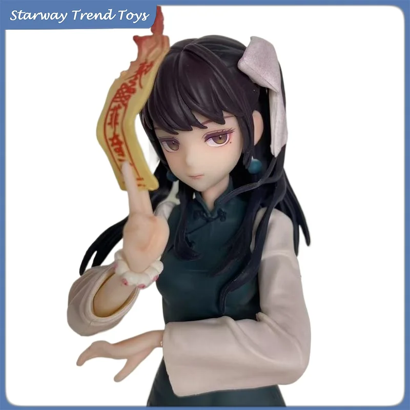 

2D Beautiful Girl Qipao Battle Loli Little Taoist Medicine Finger Xiangxi Junior Sister Shelf PC Case Ornament Anime Figure Mode