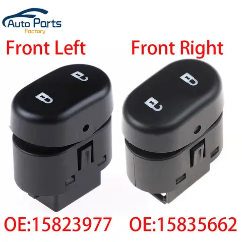 Chevrolet Malibu 2008-2010 용 새 앞 좌측 우측 도어 잠금 스위치 15823977 15835662
