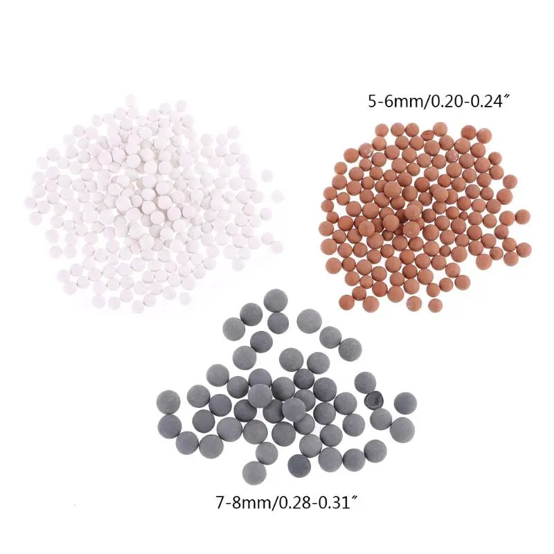 652F 3Pack Anion Mineral Beads Purifying Stone for Purifying Water Filter Shower for