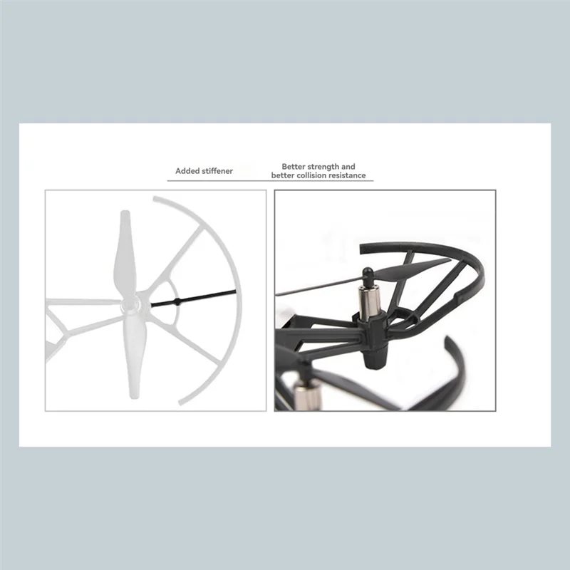 ABKI-프로펠러 가드 보호대 프로펠러 블레이드 보호 커버 TELLO 드론 프로펠러 쉘용 프로펠러 소품