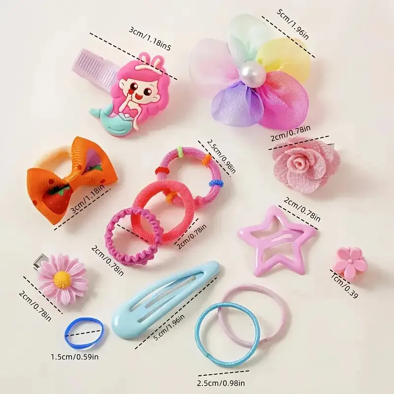 A 718-piece accessory set suitable for girls’ daily outings and participation in festive events – a richly curated collection. image 3