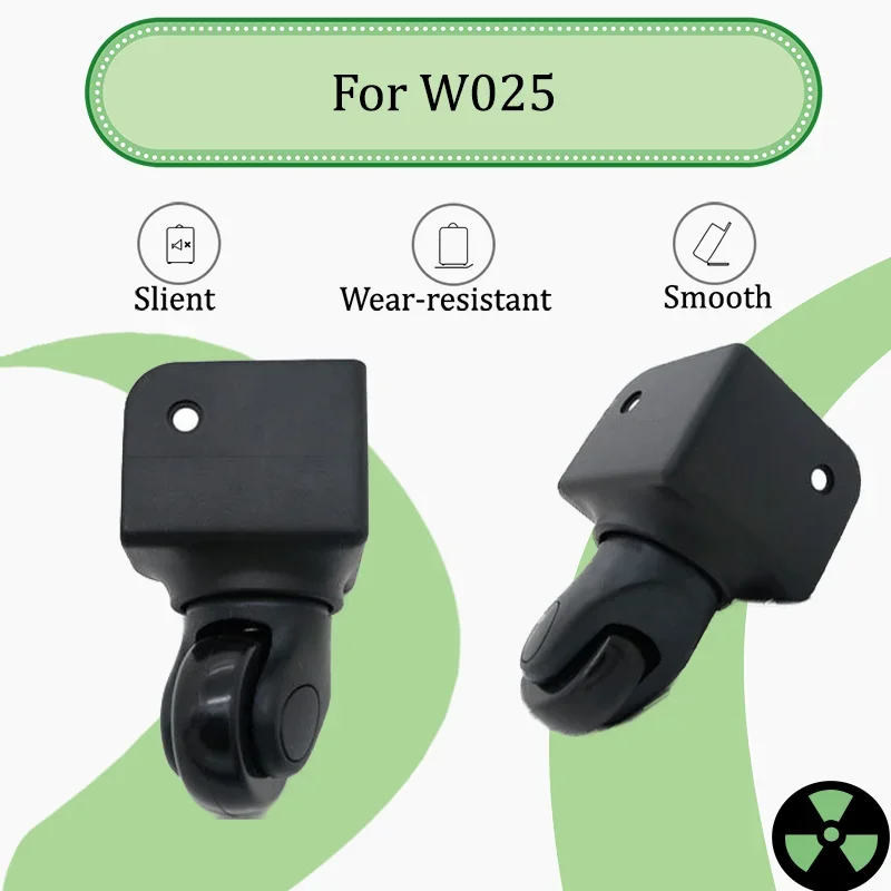 

For W025 Luggage Wheels Ultra-Quiet Multi-Directional Castor Accessories Pressure-Resistant & Wear-Resistant Replacement Wheels