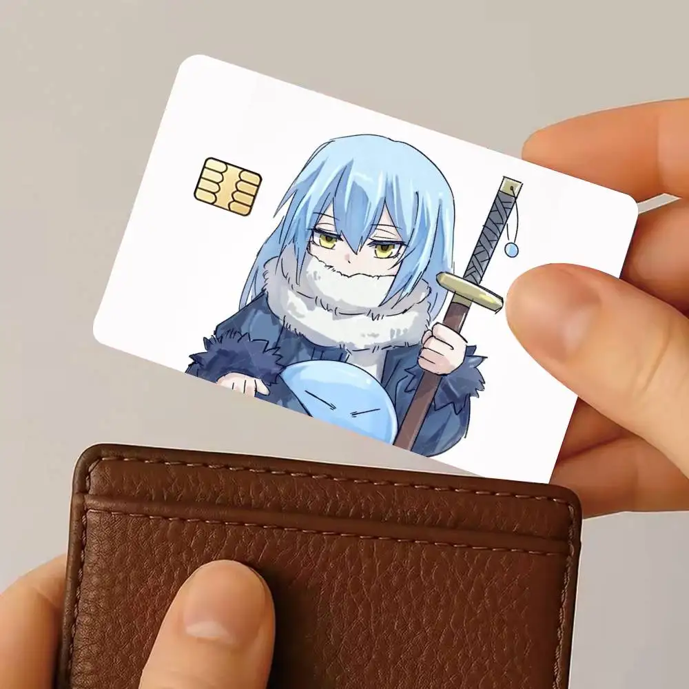 That Time I Got Reincarnated as a Slime Rimuru Tempest Credit Card HD Stickers  Card Decal Small Chip Waterproof Sticker Gift