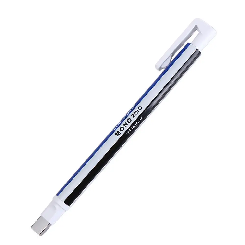 Professional Press Type Mechanical Eraser High Precision Refillable Pen Shape Rubber Painting Sketching Pencil Eraser Stationery