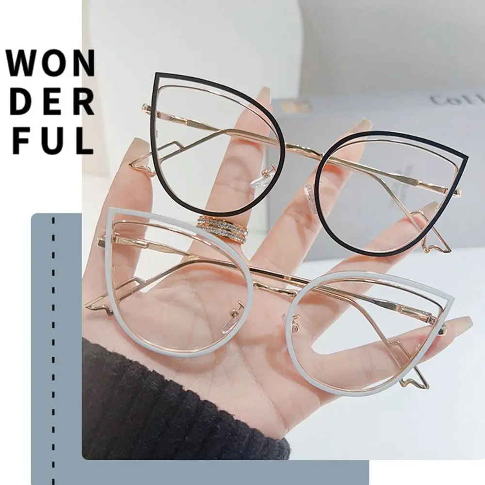 

Vintage Blue Ray Blocking Anti-Blue Light Glasses Eye Protection Metal Computer Goggles Ultralight Round Eyeglasses Office
