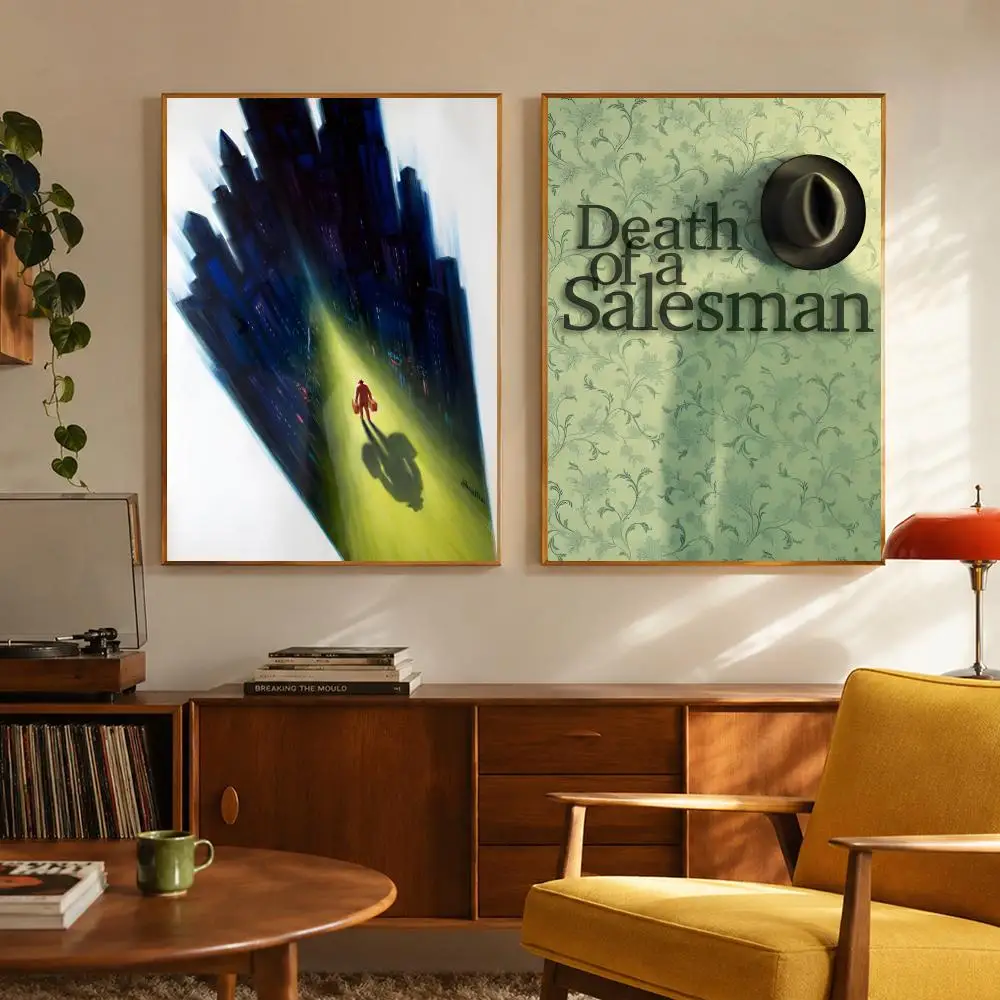 Classic Play Death Of A Salesman Poster Digital Solvent Print Waterproof PP Fade-Resistant Wall Art Room Decor Gift