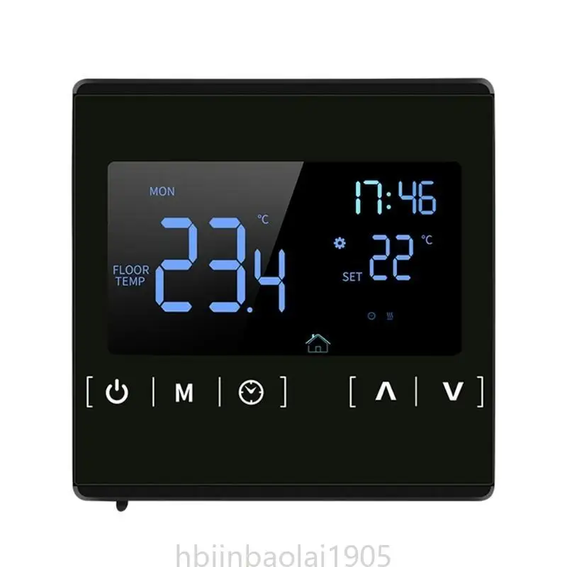 

E74E Touch-Screen LCD Display AC85~250V for Smart Thermostat Floor Heating Remote Con