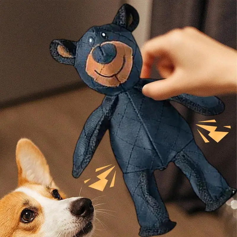 

Dog Toys With Sound Cartoon Squeaky Dog Toys Interactive Dog Toys Animal Pet Toys Puppy Biting Toys Cute Pet Plush Toys