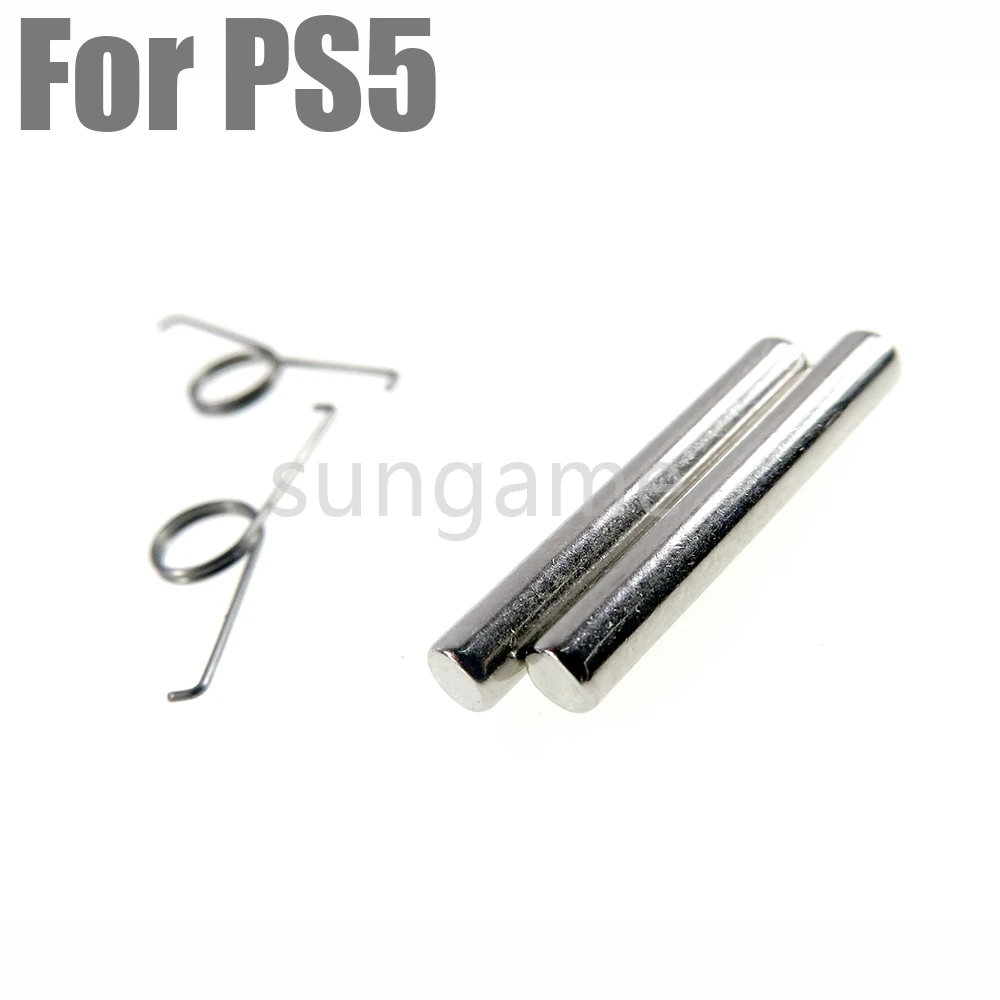 30 комплектов сменной поворотной ручки, шпиндельная колонна и L2 R2, пружинная металлическая кнопка триггера 4 в 1 для контроллера Dualshock PS5