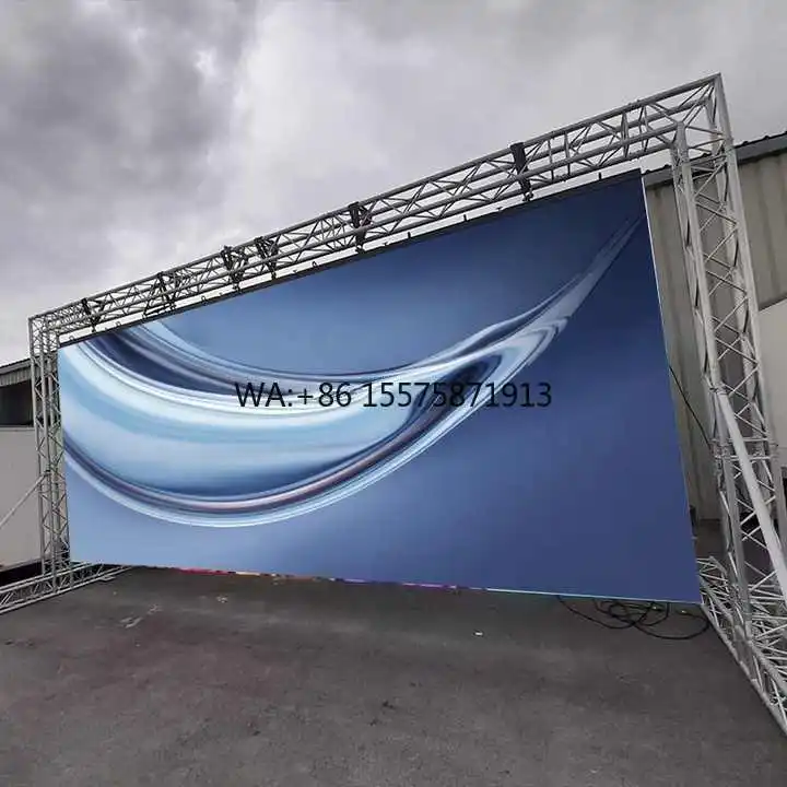 Indoor & Outdoor Event Rental P4.81 LED Display Set Stage Backdrop Video Wall Panel for Concerts High Resolution LED Screen
