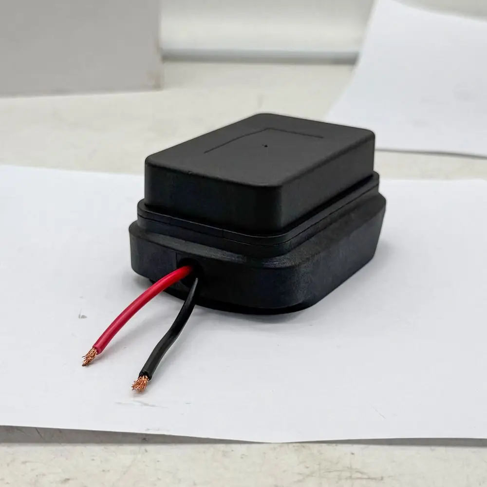 

ABS Li-ion Battery Holder Portable Durable Battery Connector with Cable 3 Pins Lithium Battery DIY Adapter for Makita