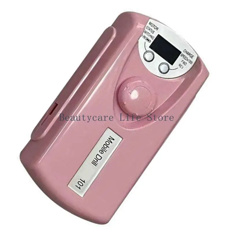 652C USB Rechargeable Nail Drill Machine 30000 RPM Portable Manicure Tool With Bits and Sanding Bands For Salon or Home Use