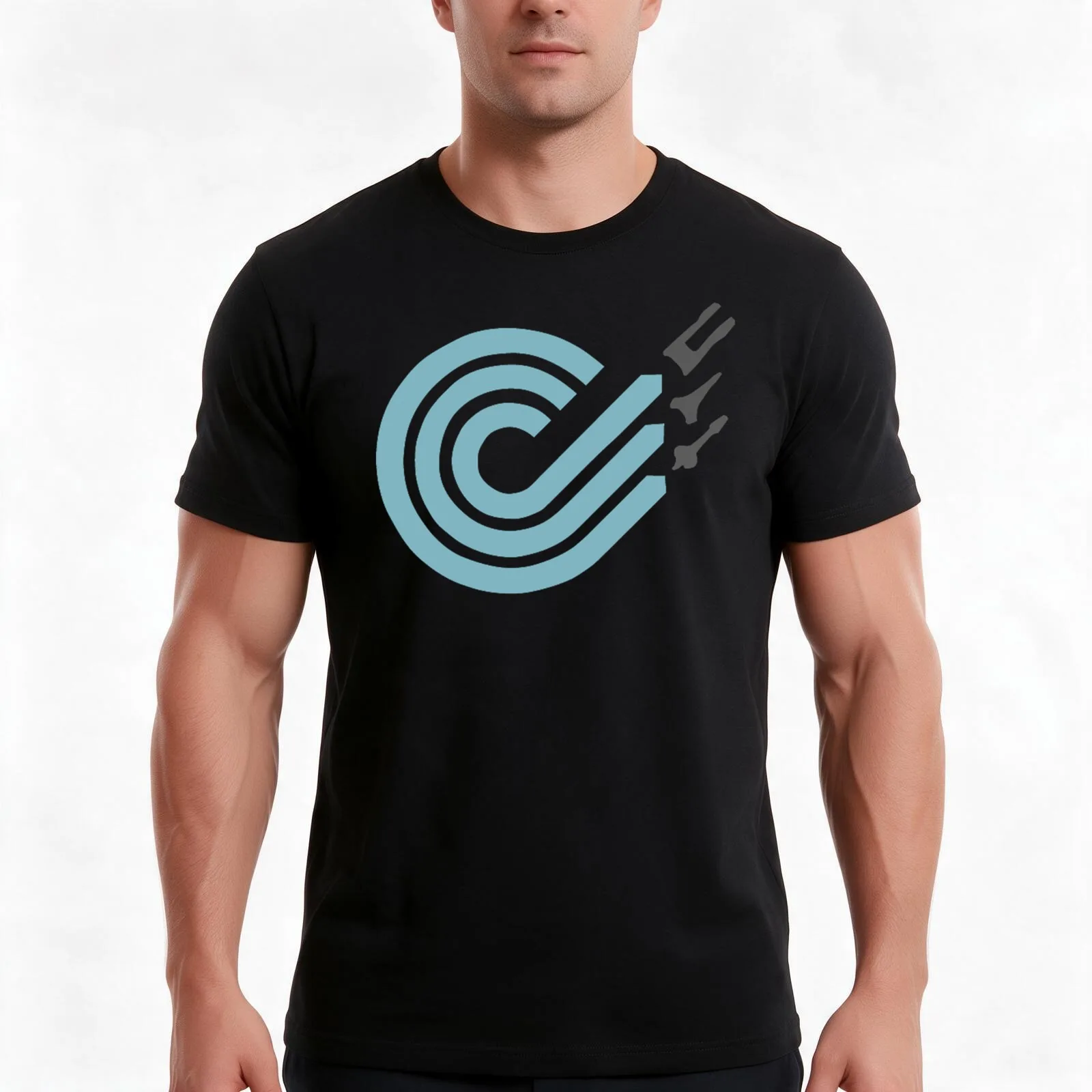 Wipeout HD Logo Sticker T-Shirt, Summer Casual Cotton Tee, Oversized Streetwear Tops, Vintage Graphic Print, Unisex Men Women