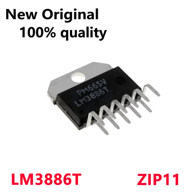 1/PCS New Original LM3886T ZIP-11 Audio high power amplifier In Stock