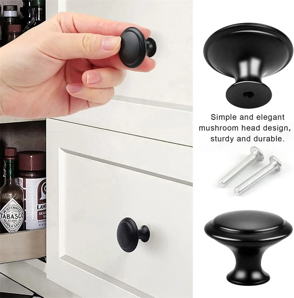28 Pcs Cabinet Door Knobs Handles Kitchen Cupboard Drawer Pull Bathroom Fashion-Furniture Hardware-Accessories