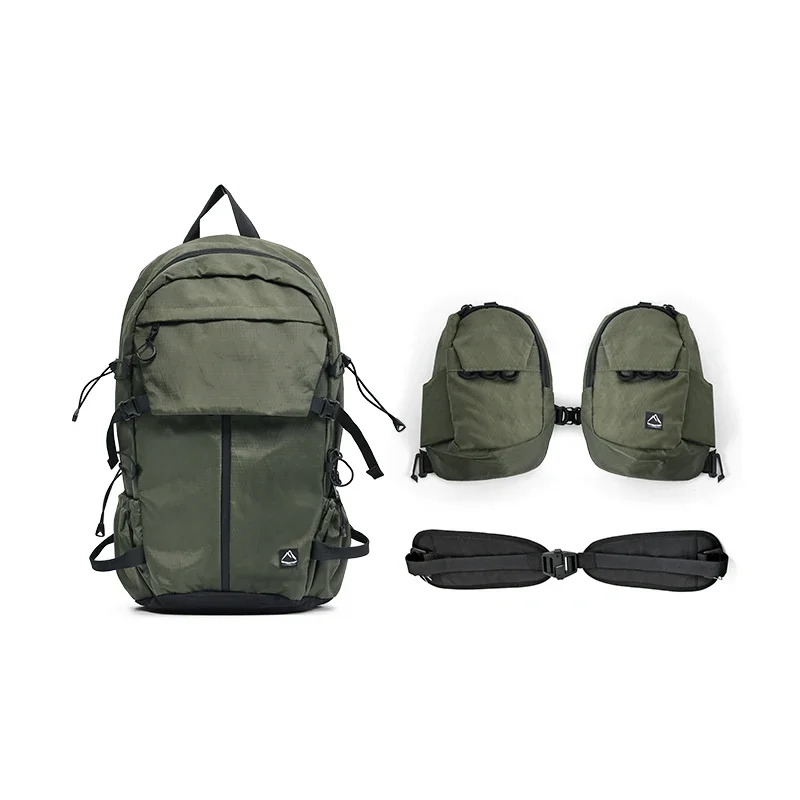 Outdoor Backpack Hiking Combination Bag Camping Lure Multifunction Detachable Field Portable Ultralightweight Vest Type Trekking