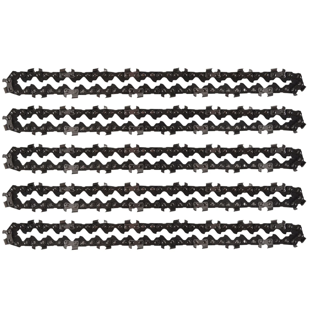 Mini catena per motosega da 5 pezzi per catena per sega a catena per motosega da 6 pollici di ricambio per catena per sega portatile