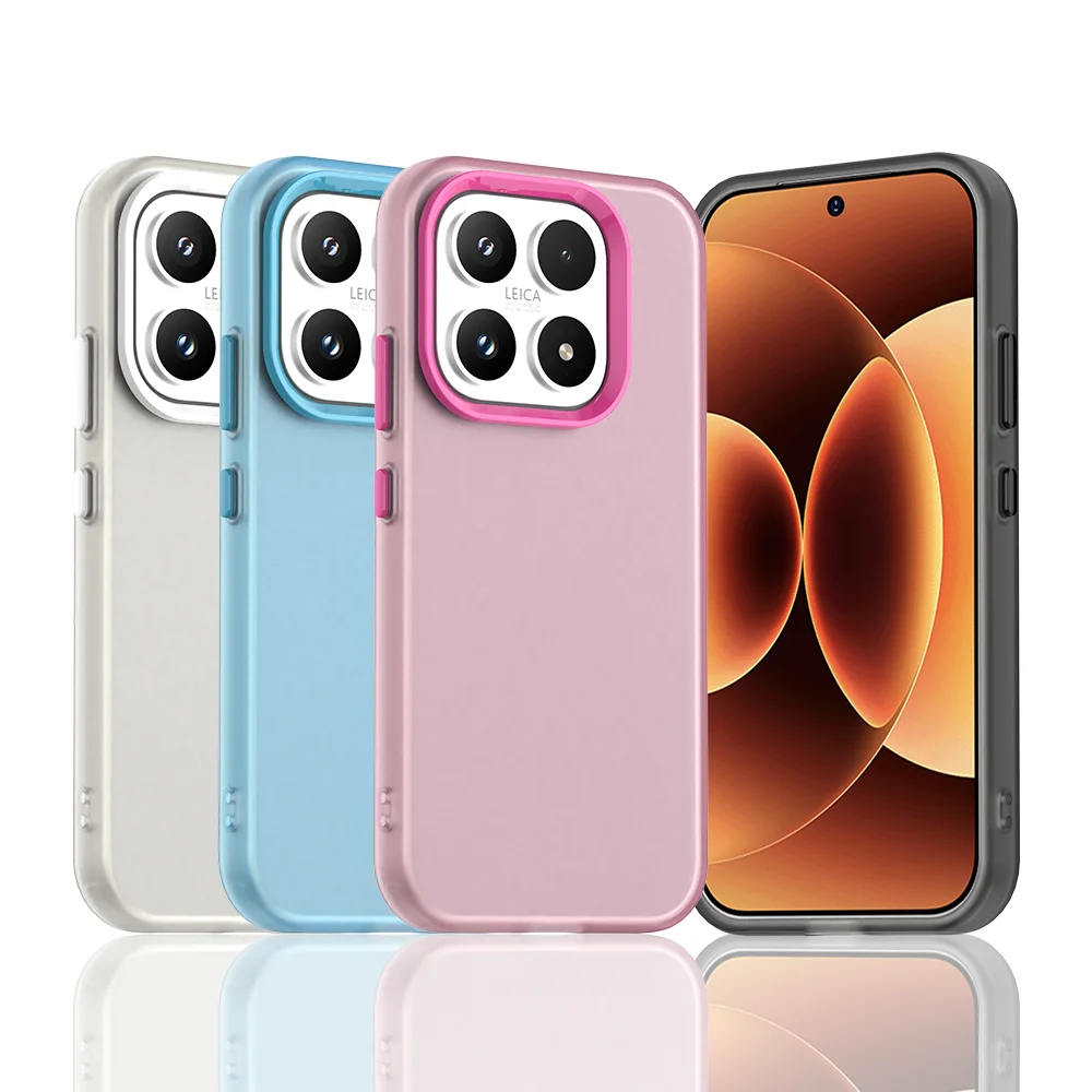 Frosted Fall Für Xiaomi 17 Abdeckung Xiaomi Xiaomi 17 Funda Coque Matte Transluzente PC Candy Farbe Zurück Telefon Stoßstange Xiaomi 17