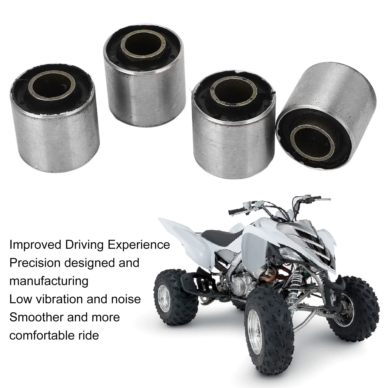 Rear Swing Arm Bushes Set Wear Proof Low Vibration 28mm OD 12mm ID Swingarm Bushing Spacer 29mm Length for Motorcycle