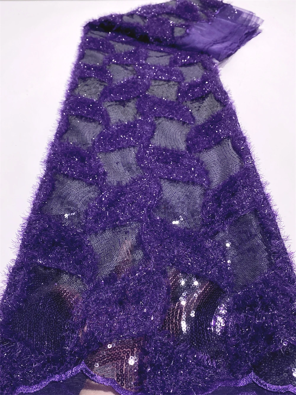 mode-violet-tissu-de-dentelle-africaine-5-yards-2022-haute-qualite-nigerian-parti-paillettes-broderie-tulle-francais-dentelle-tissu