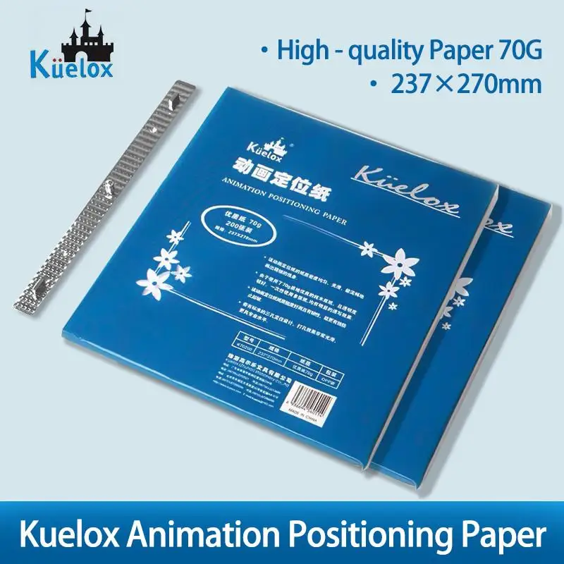 Professional Animation Positioning Paper High Toughness Anime Drawing Paper for Art Precise Sketching Comic Creation Animation
