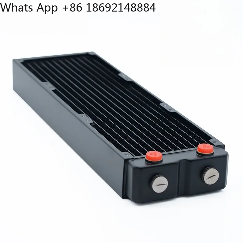 

Copper fin heat dissipation exhaust 45MM thick industrial machinery water cooling heat dissipation