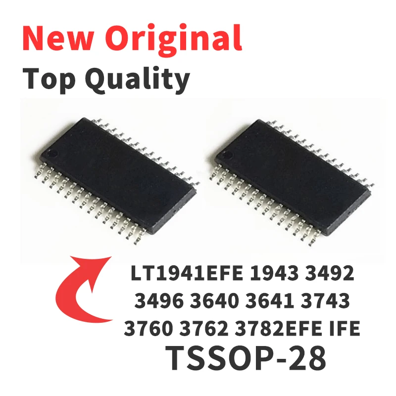 1 Piece LT3762EFE LT3760EFE LT3743EFE LT3641EFE LT3640EFE LT3496EFE LT3782EFE TSSOP-28 Chip IC New Original