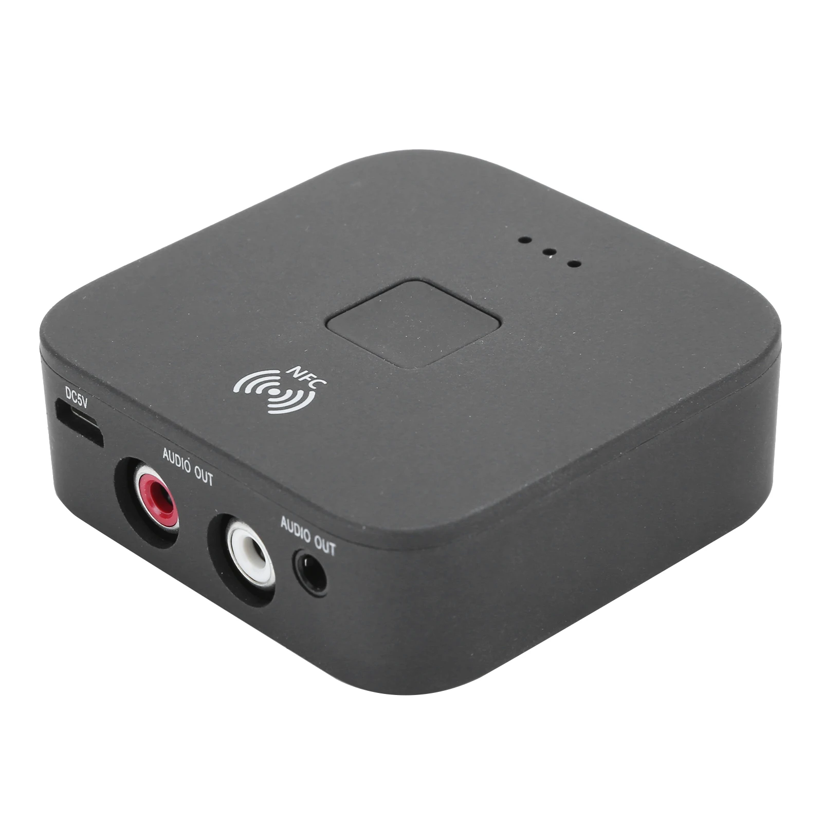3.5mm 잭 AUX NFC 오디오 어댑터 블루투스 리시버 3.5mm 잭 AUX 무선 어댑터 오디오 리시버 TV 차량용