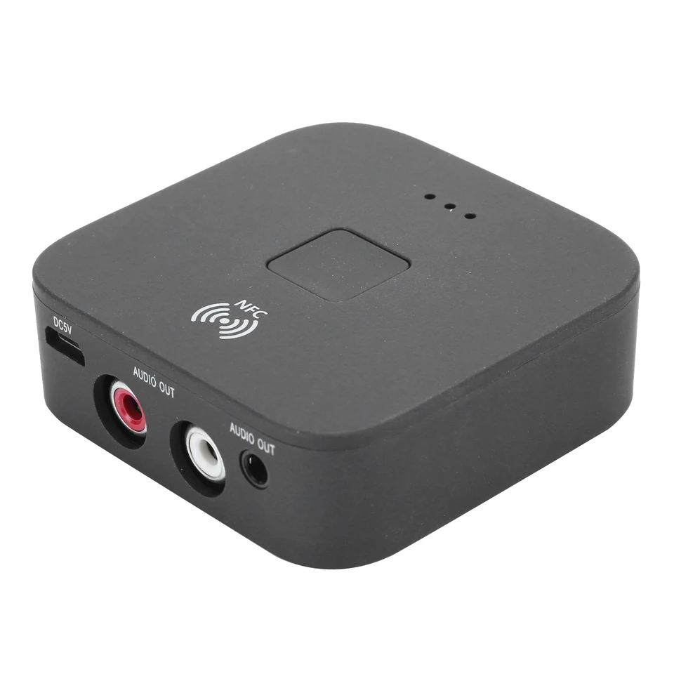 3.5mm 잭 AUX NFC 오디오 어댑터 블루투스 리시버 3.5mm 잭 AUX 무선 어댑터 오디오 리시버 TV 차량용 썸네일 7