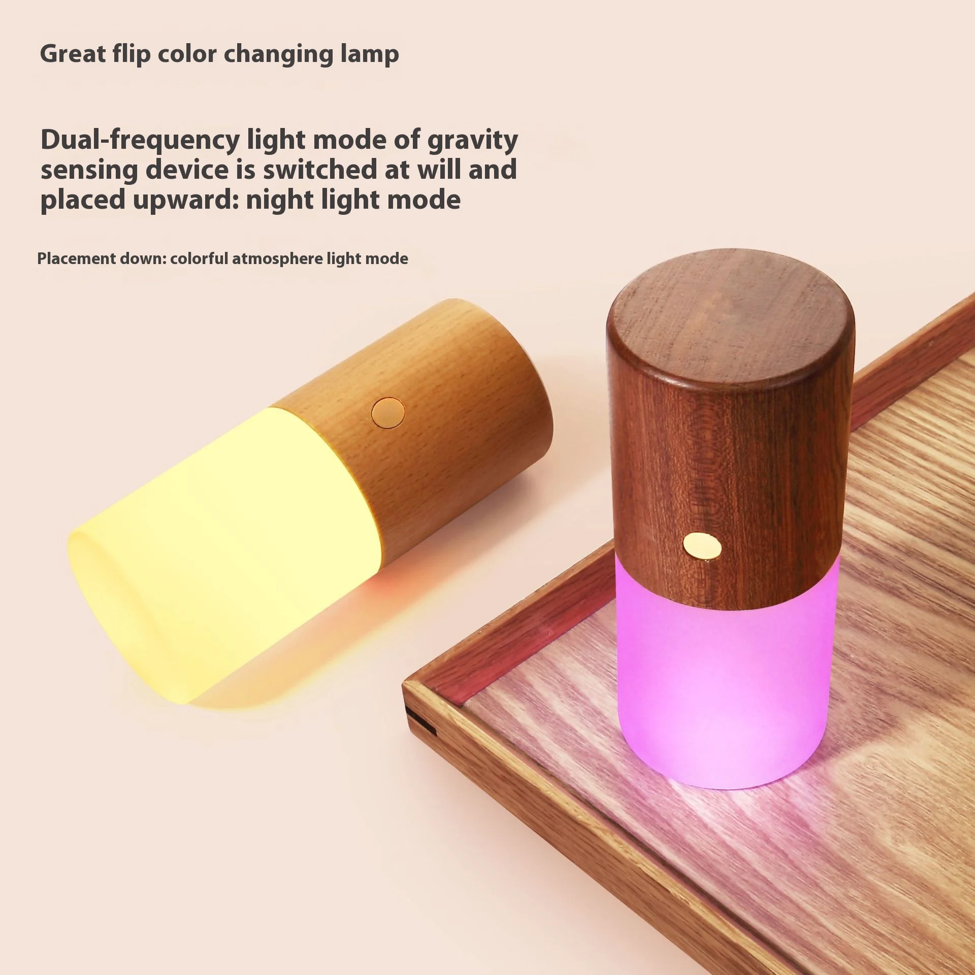 

Logs Colorful LED USB Night Light Portable Magnetic Wall Lamp for Bedroom Living Room Table Move Lamp Bedside Lighting 780mAh