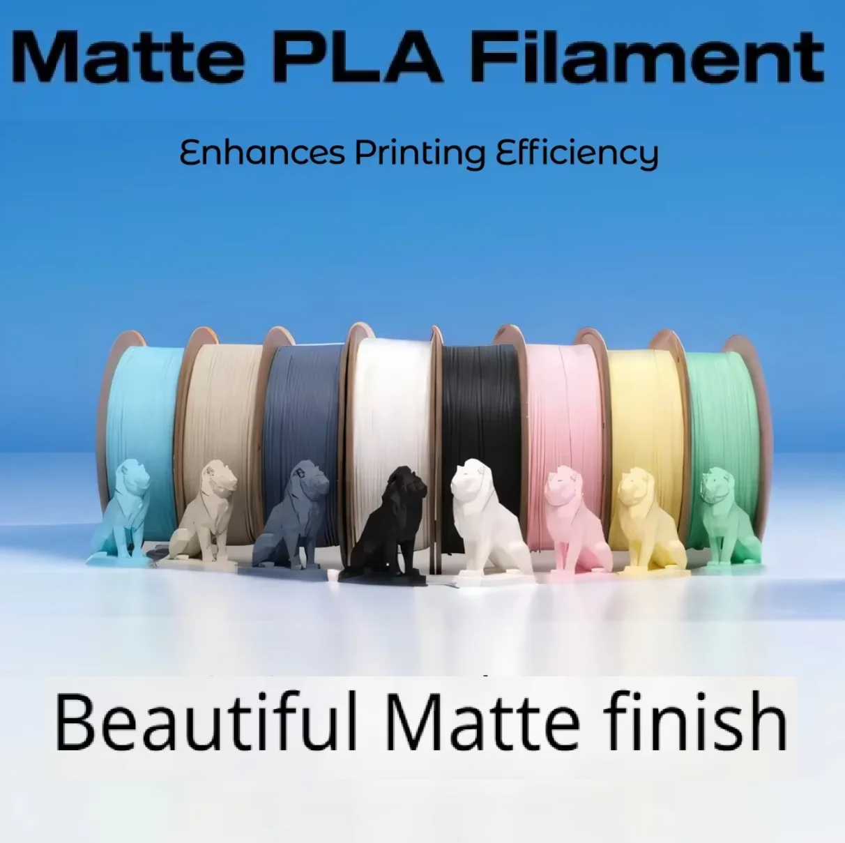 

Модернизированная матовая нить PLA 1,75 мм, матовая нить PLA с отличной адгезией, 1 кг/катушка