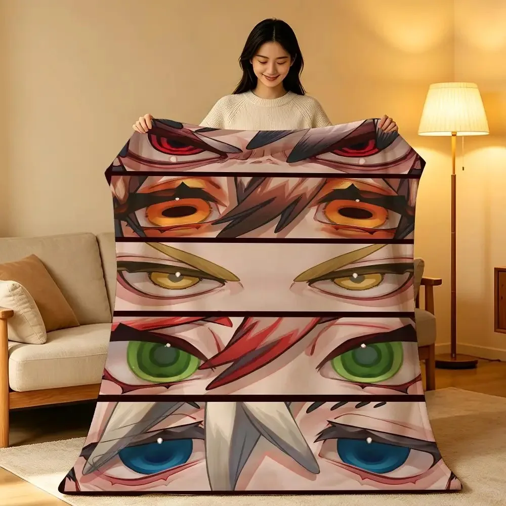 Manga G-Gachiakuta Throw Hot High-Density Short Plush Blanket Soft Skin-Friendly for Sofa Nap Air-Conditioned Room