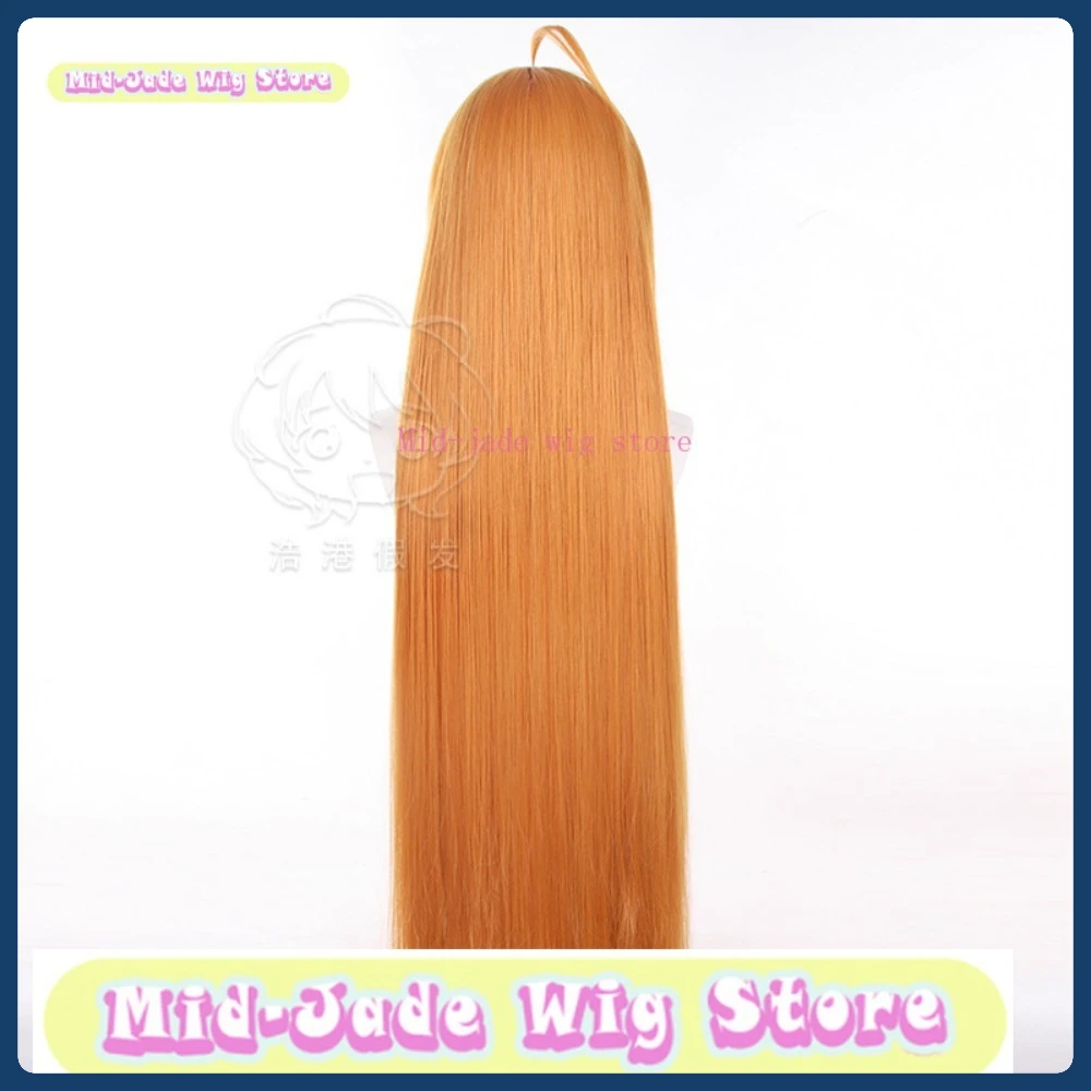 منتصف اليشم شعر مستعار مخزن 5 فوتابا ساكورا شعر مستعار تأثيري هالوين شخصية استعادة زي الدعائم أداء الحفلات #2