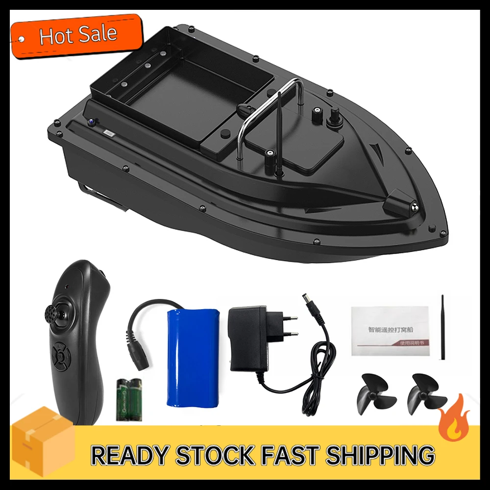 Wireless Remote Control Fishing Bait Boat Fishing Feeder Fish Finder Device 430-540 yards Remote Range