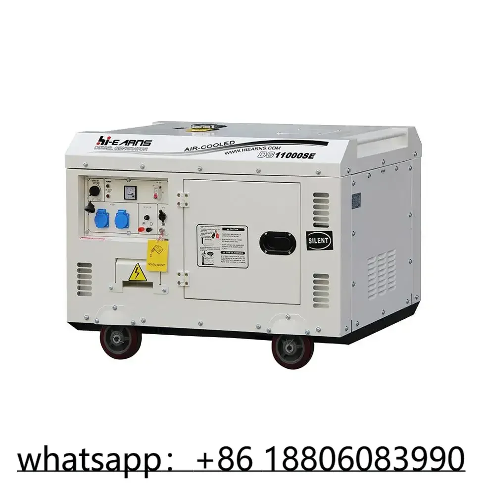 10KVA silent 220V home remote start die·sel generator price