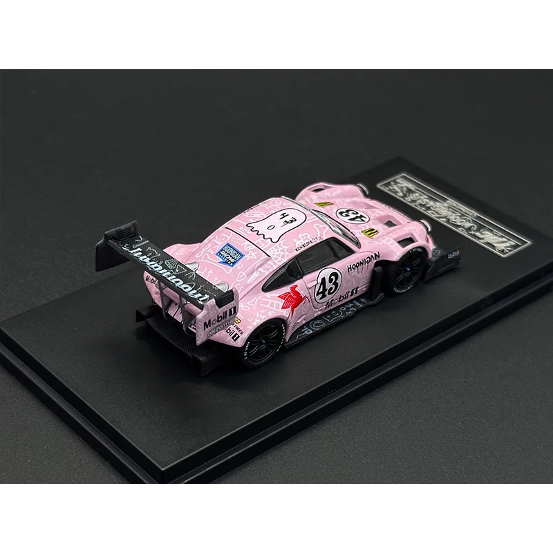 TPC In Stock 1:64 Hoonipigasus Matte Pink Pig SVRSR Diecast Diorama Car Model Collection Miniature Toys