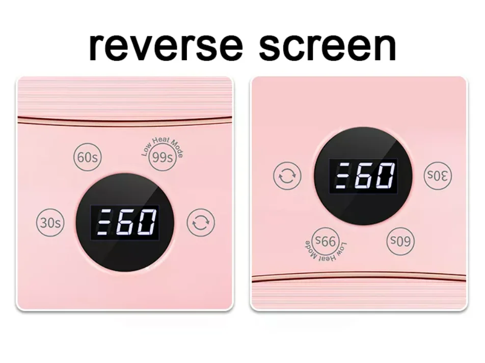 2022 ใหม่เจลโคมไฟอบแห้ง 15600mA แบตเตอรี่ 48W UV LED เครื่องเป่าเล็บ UV LED โคมไฟสําหรับเล็บ Lounge